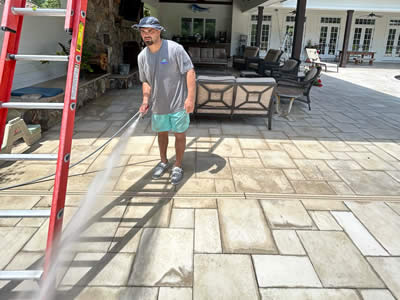 Paver Cleaning and Sealing Services